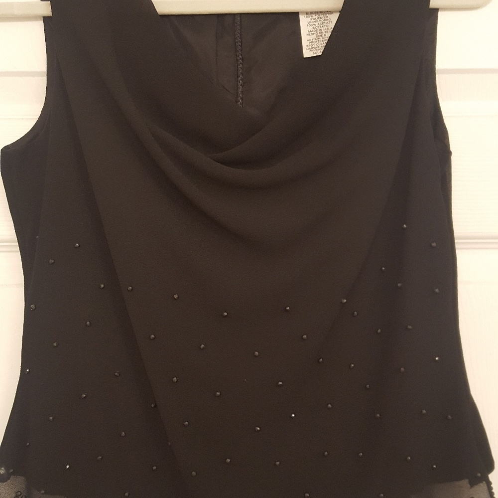 Beaded evening Top